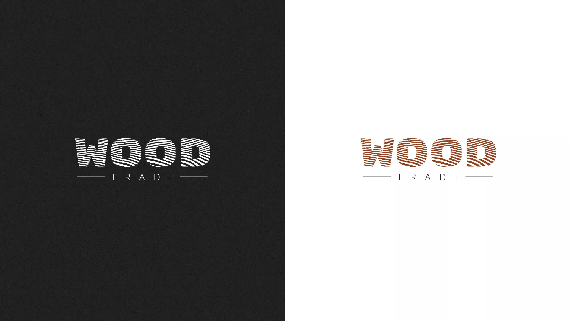 Разработка логотипа для компании «Wood Trade» в Красавино