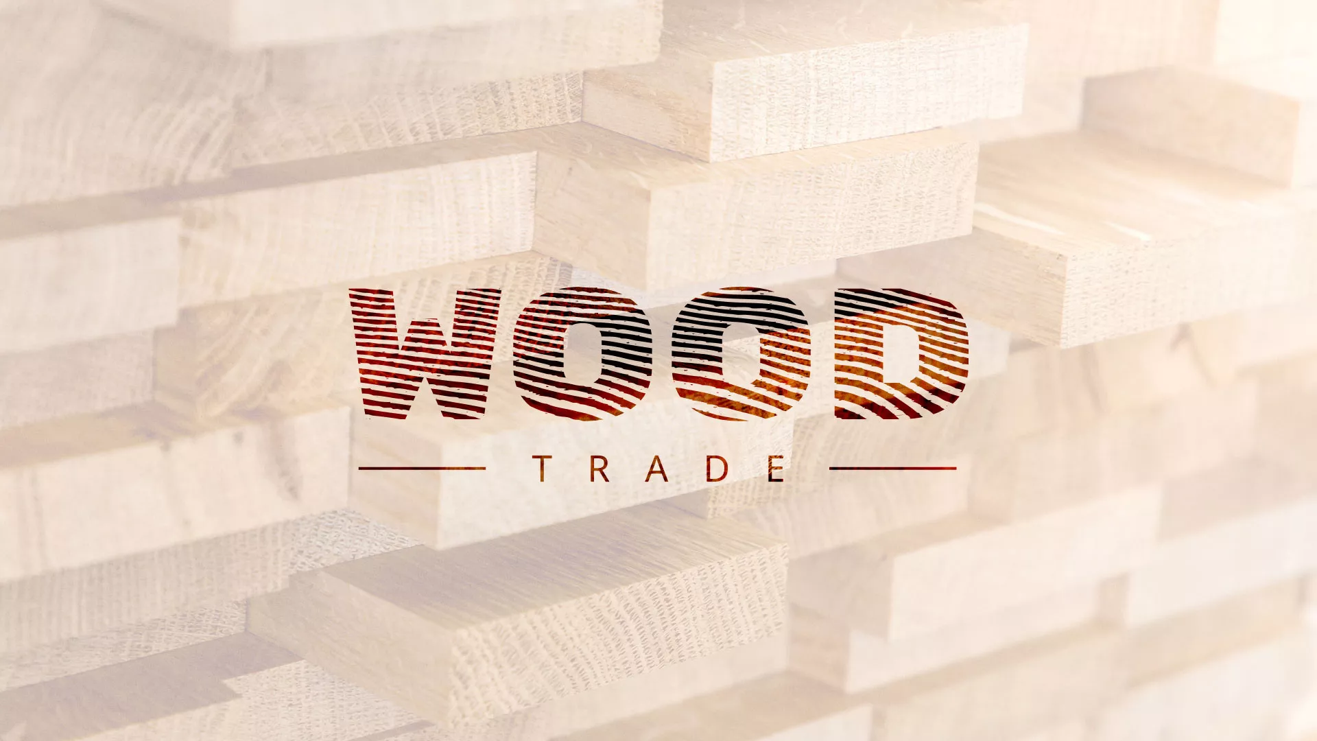Разработка логотипа для компании «Wood Trade» в Красавино
